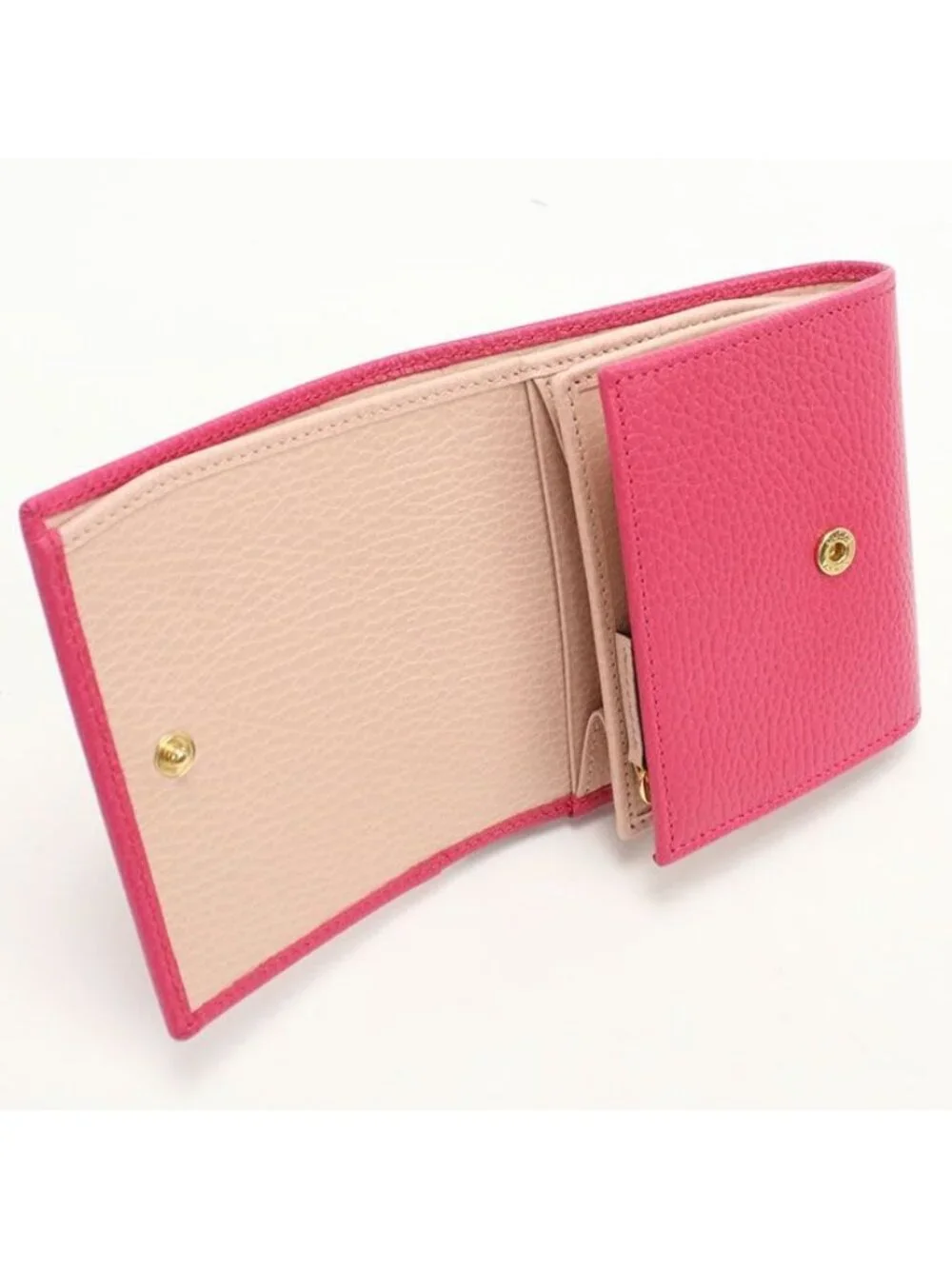 Gucci Compact Wallet Double Knot Bifold Leather - Picture 3 of 8